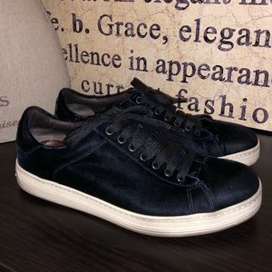 Tom Ford Sneakers (Navy Blue Velvet)